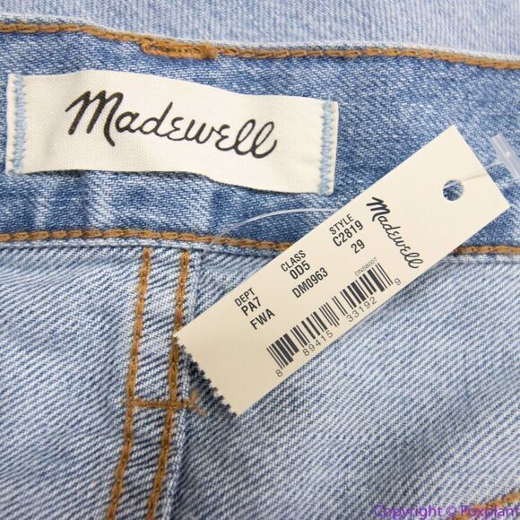 NEW Madewell The Perfect Vintage Jean in‎ Fitzgerald Wash, 29 - Picture 11 of 16